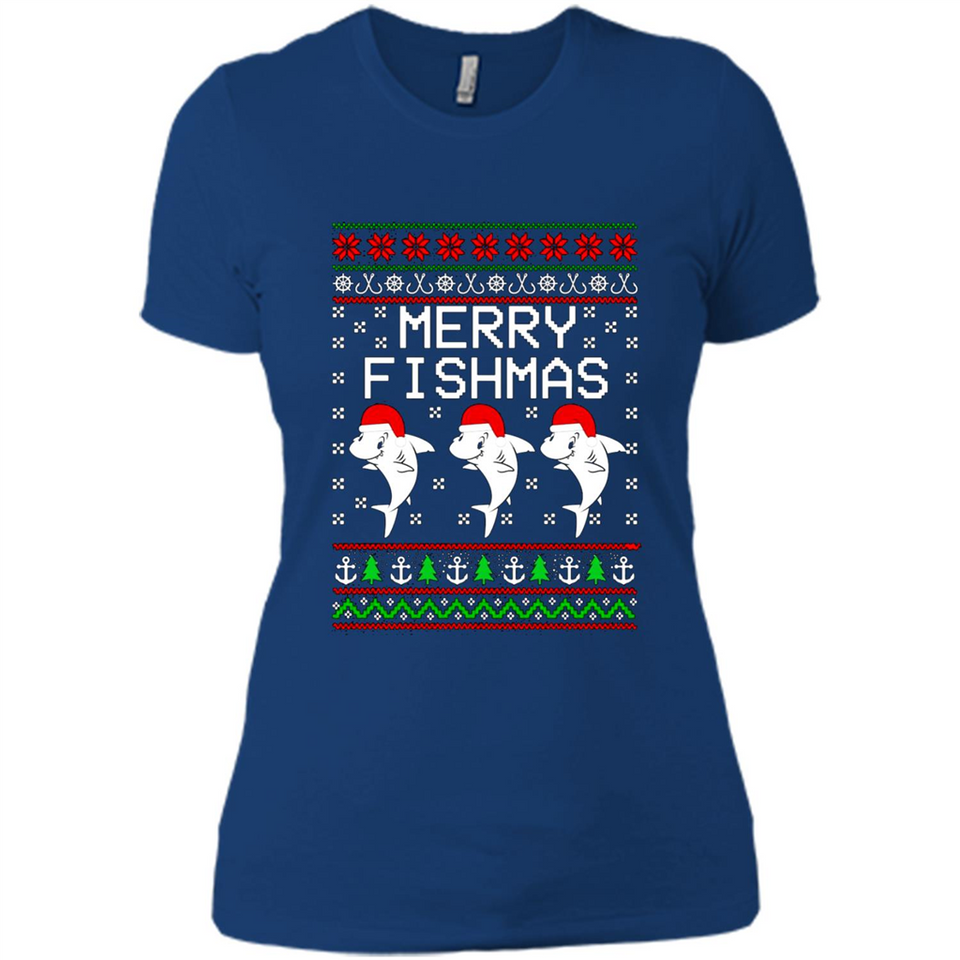 Merry Fishmas Christmas sweatshirt PINGPONG