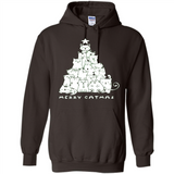 Merry Catmas - Merry Christmas Cat Lover Mug PINGPONG - Hoodie