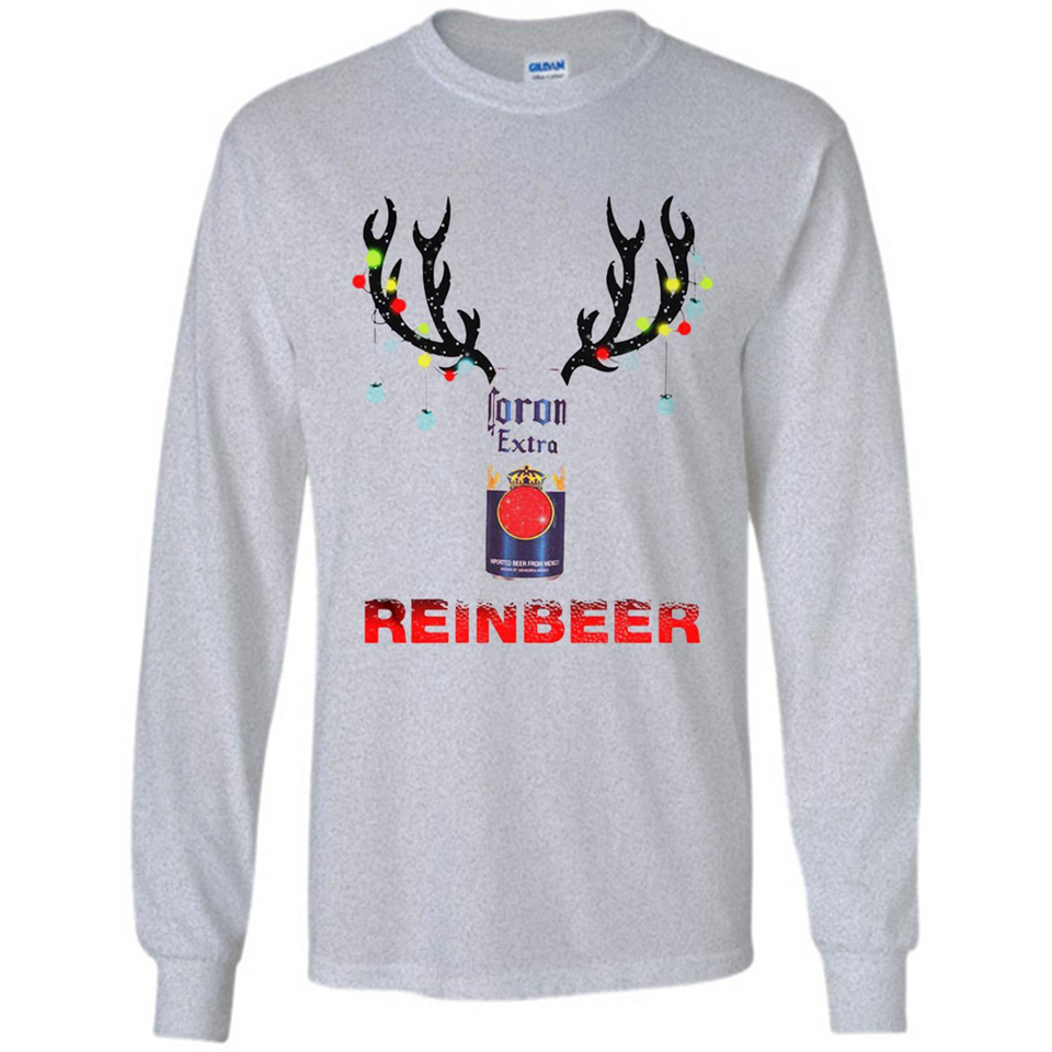 Corona Extra reinbeer Christmas - Long Sleeve T-Shirt