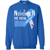 November We Wear Blue Diabetes Awareness