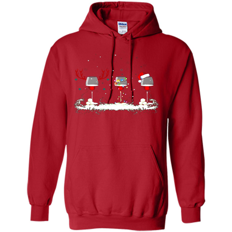 Christmas Red Wine - Merry Xmas T-Shirt - Hoodie