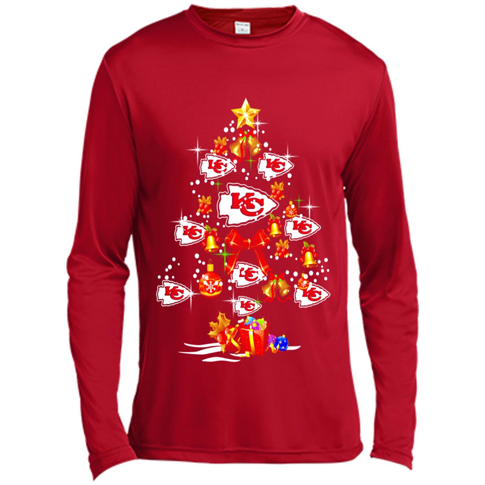 Kansas City Chiefs Christmas Tree PINGPONG