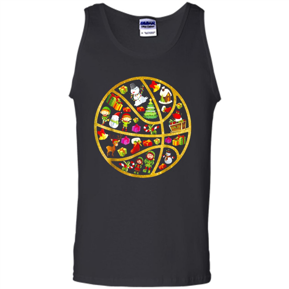 Basketball Christmas Ornament - Tank Top