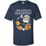 Grumpy Santa Claus Los Angeles Chargers Football Team PINGPONG