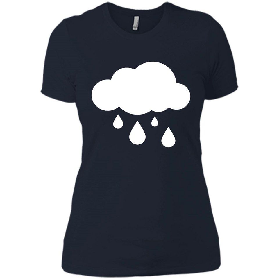 Rain Graphic Funny Black mugs PINGPONG - Ladies' Boyfriend T-Shirt