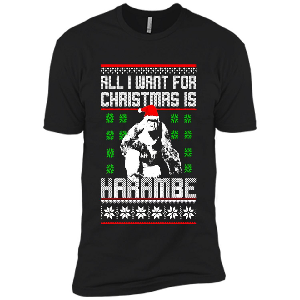 All I want for Christmas is Harambe ugly PINGPONG
