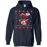 No Christmas for You – Deadpool Santa Claus Ugly Sweater - Hoodie