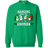 Christmas Garden Gnome Hanging With My Gnomies Shirt Sweater - Sweatshirt