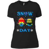 Snow Day Shirt For Charlotte Hornets Vs Minion Fans pingpong