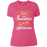 February Girl Are Sunshine Mixed With a Little Hurricane