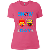 Snow Day Shirt For Chicago Cubs Vs Minion Fans pingpong