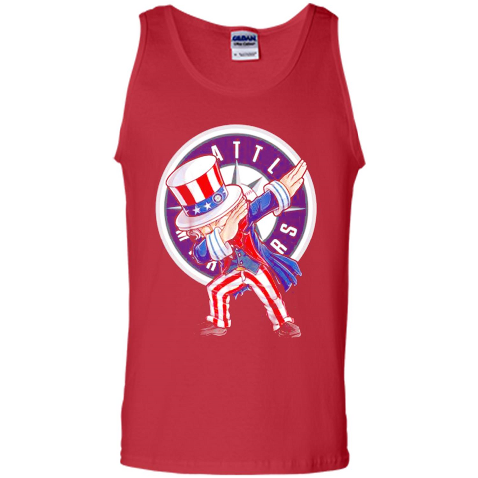 MLB SEATTLE MARINERS UNCLE SAM DABBING INDEPENDENCE DAY