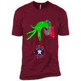 GRINCH HAND HOLDING HOUSTON ASTROS GLITTER CHRISTMAS PINGPONG