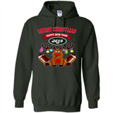 New York Jets NFL Reindeer Funny Merry Christmas And Happy New Year