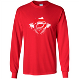 Carolina Hurricanes And Superman Fans - Long Sleeve T-Shirt