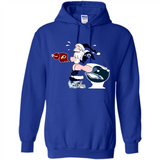 Los Angeles Rams Toilet Santa Claus PINGPONG