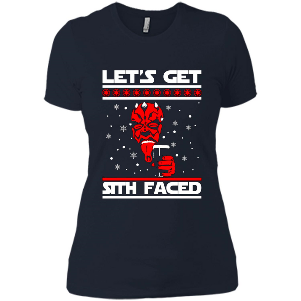 Let’s get sith faced Christmas sweatshirt PINGPONG