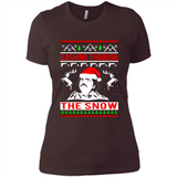 Narcos dashing through the snow Christmas sweatshirt PINGPONG