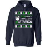 Merry Christmas You Filthy Whovian ugly sweater PINGPONG