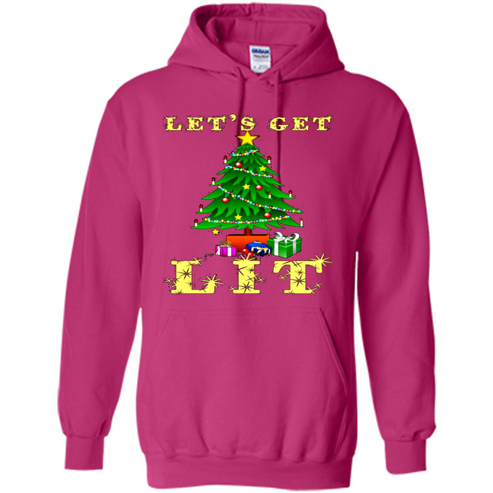 Let’s Get Lit Christmas Drinking sweater PINGPONG