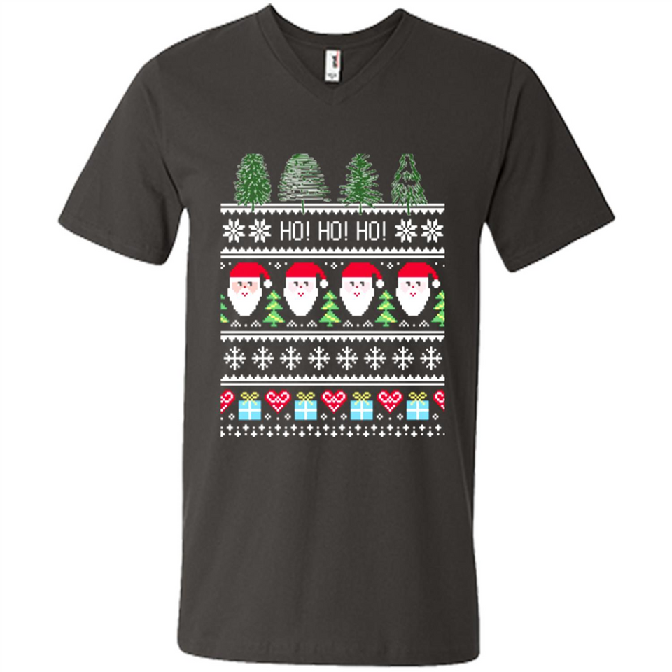 Ugly Merry Christmas Tree Santa Snowflakes