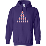 Flamingo Christmas Tree Flamingo - Hoodie