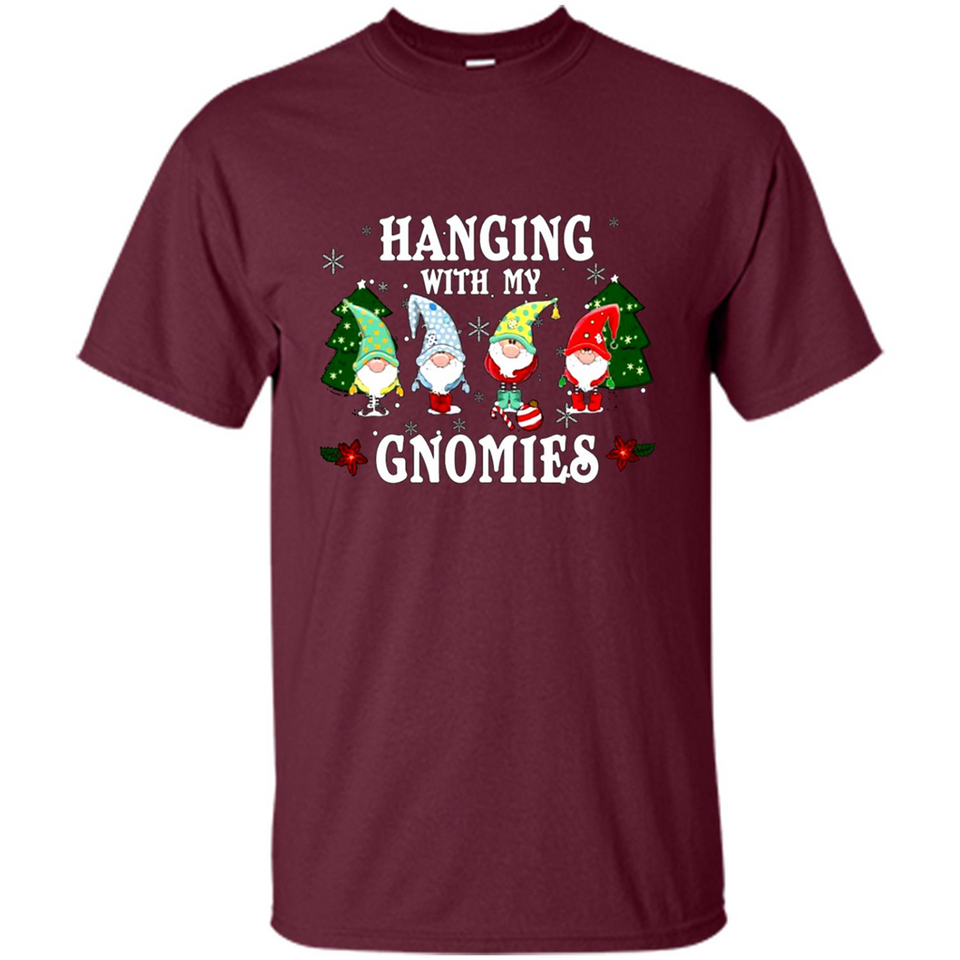 Christmas Garden Gnome Hanging With My Gnomies Shirt Sweater - Shirt
