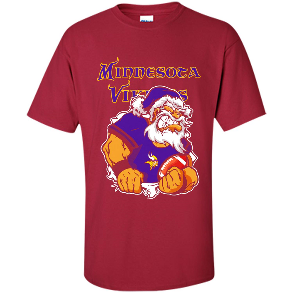 Grumpy Santa Claus Minnesota Vikings Football Team PINGPONG
