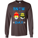 Snow Day Shirt For La Clippers Vs Minion Fans pingpong
