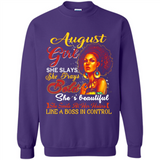 August Girl She Slays She Prays Beautiful Birthday PINGPONG