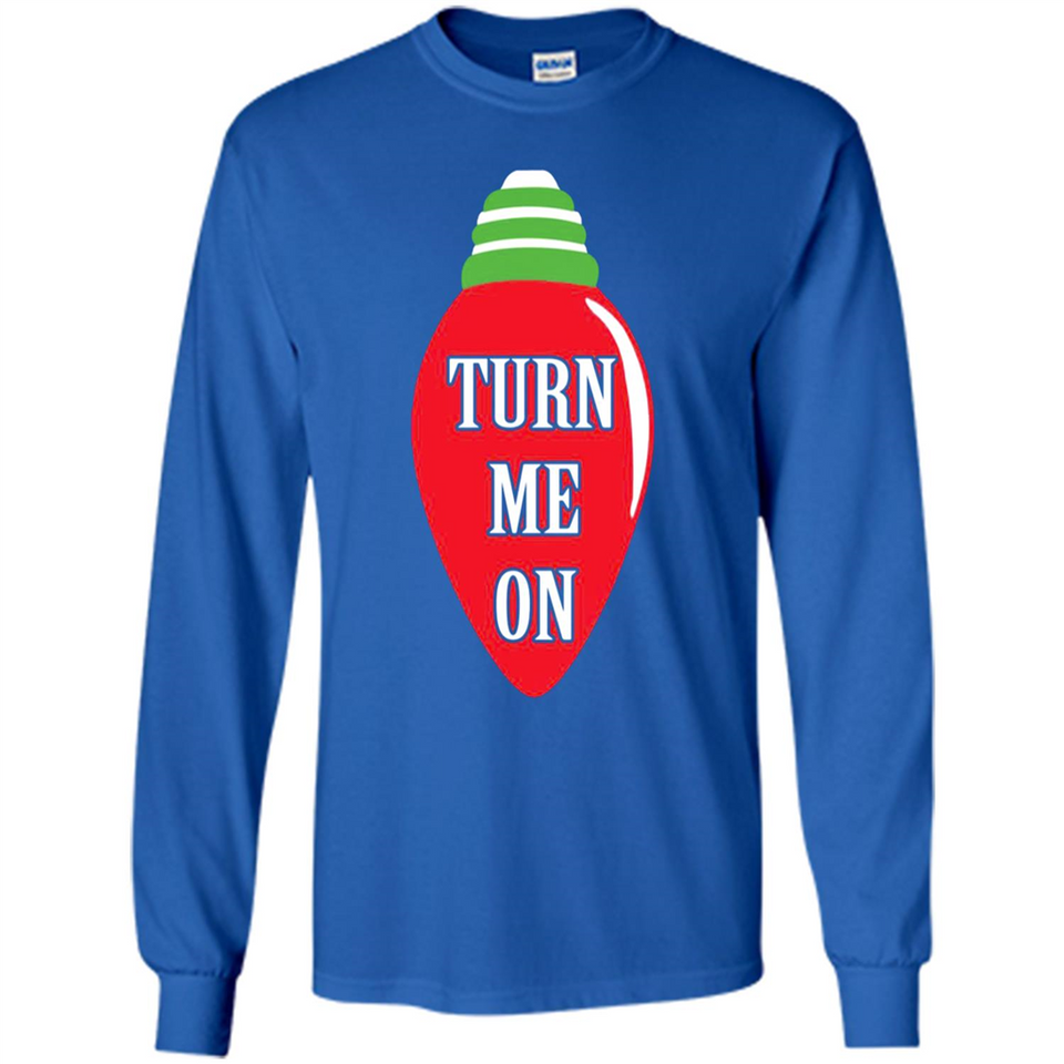 Turn Me On Christmas Tree Light Bulb Decoration