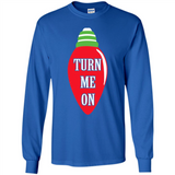Turn Me On Christmas Tree Light Bulb Decoration
