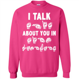 I TALK ABOUT YOU IN