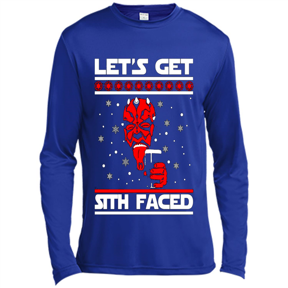Let’s get sith faced Christmas sweatshirt PINGPONG