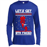 Let’s get sith faced Christmas sweatshirt PINGPONG