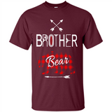 Brother Shirt Buffalo Plaid Family Camping Bear Tee - Shirt