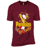 Snoopy Christmas Pittsburgh Penguins - Premium Short Sleeve T-Shirt