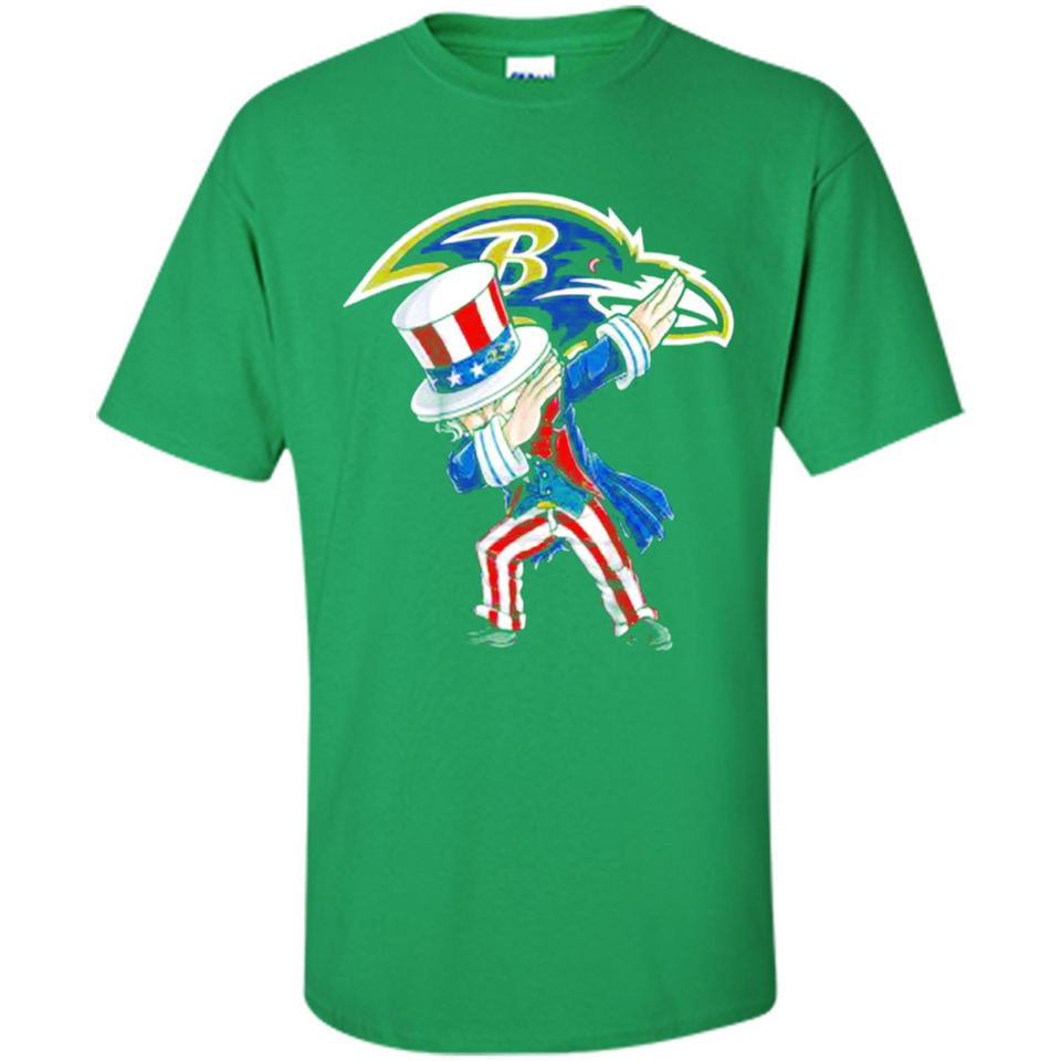 NFL BALTIMORE RAVENS UNCLE SAM DABBING INDEPENDENCE DAY