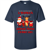 Never Underestimate A February Woman Watches Hallmark Movies Sweatshirt PINGPONG