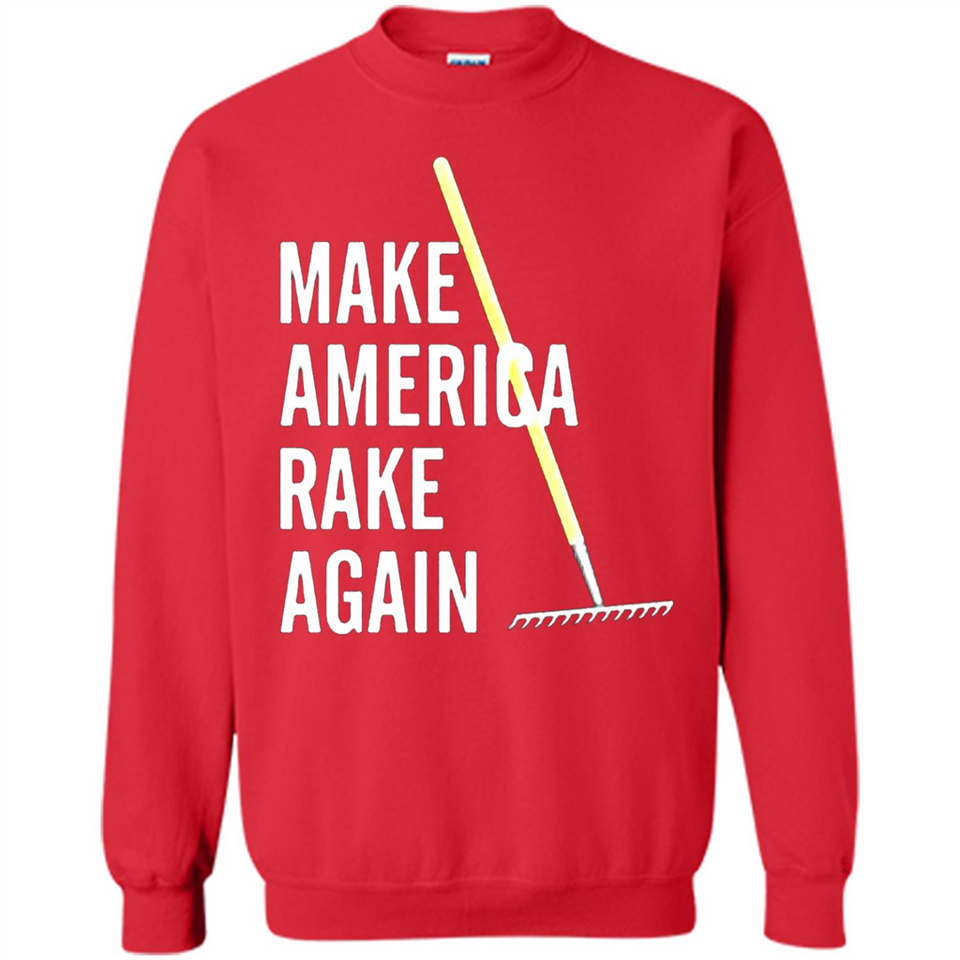Make America Rake Again California Fires Paradise Youth T-Shirt PINGPONG - Sweatshirt