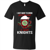 I Just Want To Drink Hot Chocolate & Watch UCF Knights Ugly Christmas Sweater PINGPONG