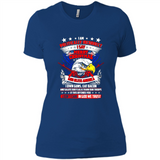 I Am Politically Incorrect I Say Merry Christmas America - Ladies' Boyfriend T-Shirt