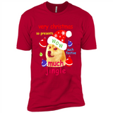 Christmas Doge Meme Shirts Funny Santa Shiba Inu Dog - Premium Short Sleeve T-Shirt