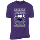 RICK AND MORTY-I TURNED MYSELF INTO A CHRISTMAS SWEATER MORTY UGLY XMAS SWEATER
