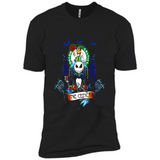 Boston Celtics Halloween The Nightmare Before Christmas - Premium Short Sleeve T-Shirt
