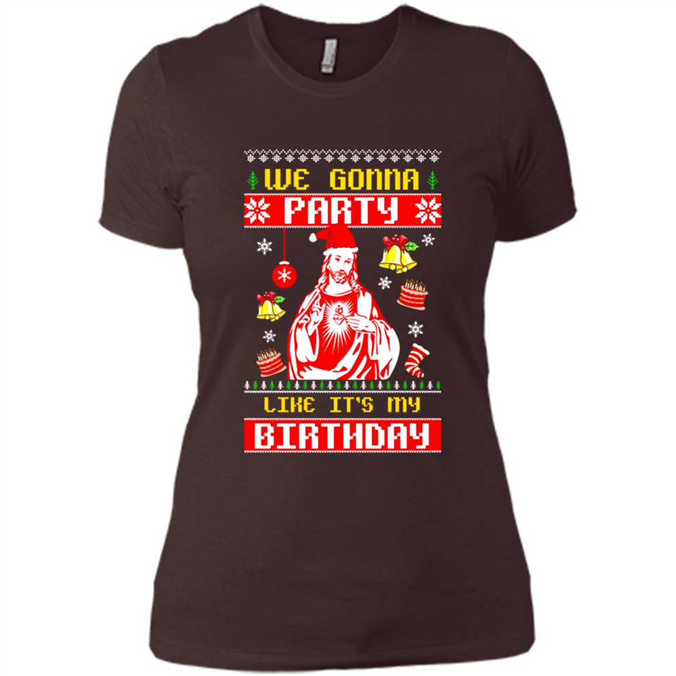 We Gonna Party Like It's My Birthday Jesus Christmas PINGPONG