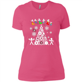 Funny Mechanics Ugly Christmas 2018 - Ladies' Boyfriend T-Shirt
