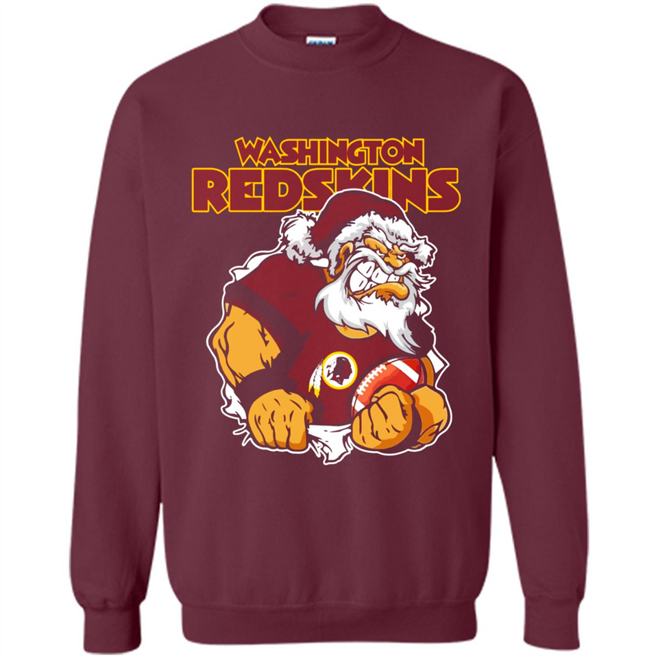 Grumpy Santa Claus Washington Redskins Football Team PINGPONG