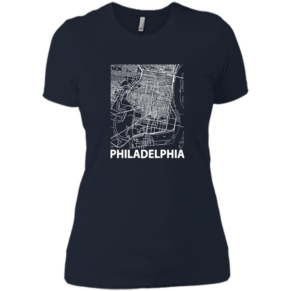 Philadelphia Pennsylvania City Map Souvenir