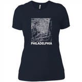 Philadelphia Pennsylvania City Map Souvenir